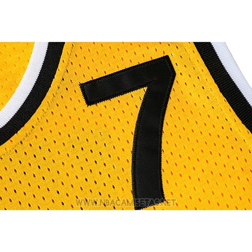 Camiseta Pelicula Jugoplastika Kukoc NO 7 Amarillo